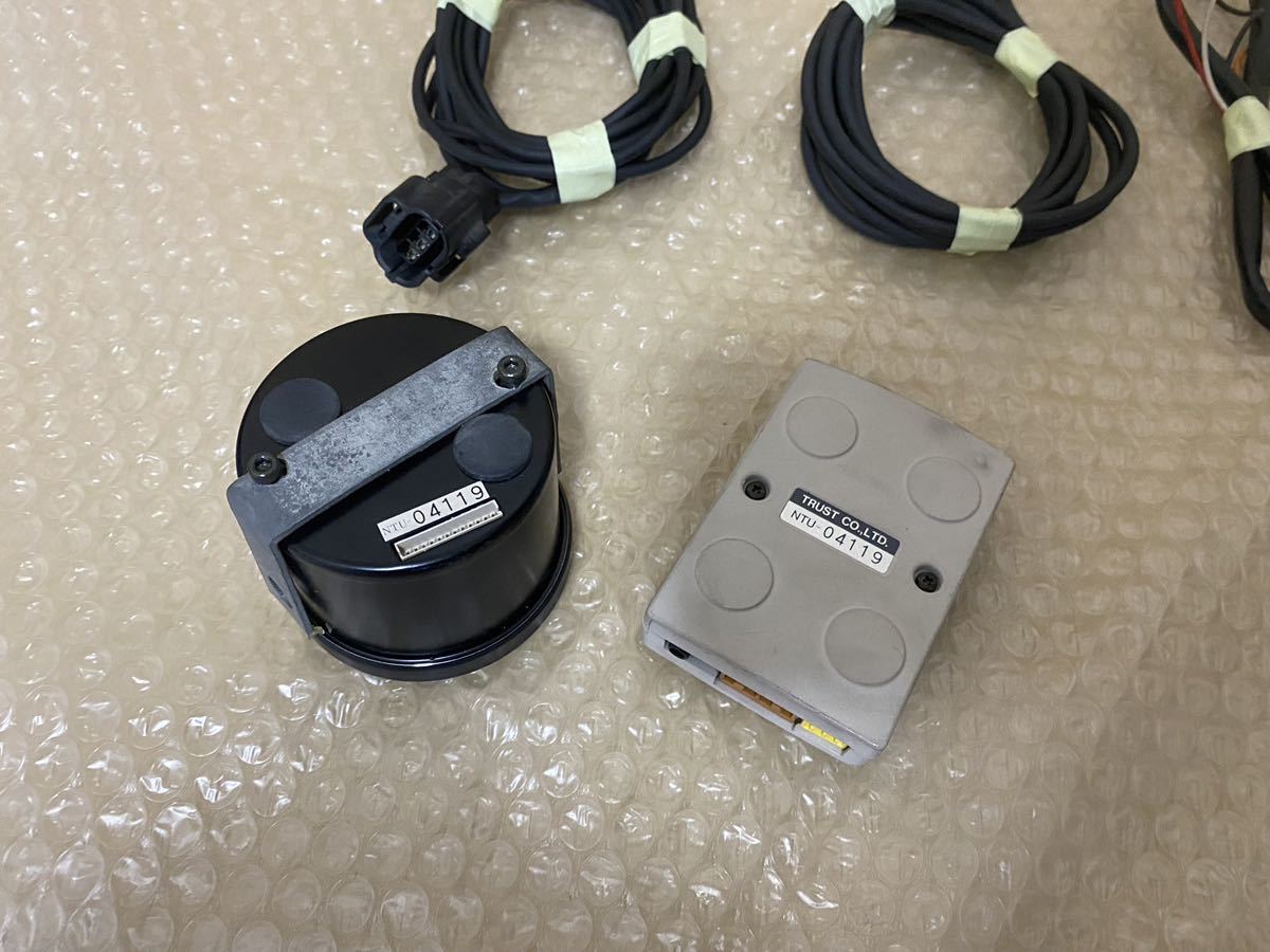 【当時物！新品未開封品！黒メーター】トラスト ブースト計 Greddy トラスト グレッディ TRUST GReddy ブースト計 60Φ ワーニングメーター