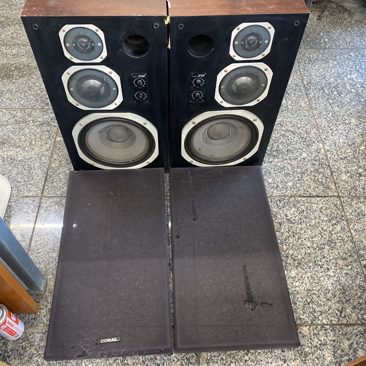 ☆ CORAL コーラル X-VII ステレオ スピーカー ペア 3ウェイ 