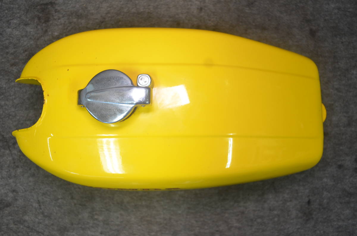 Y23-0109 HONDA CB400F用 398タンク黄色 品/CB400Fタンク/CB400タンク