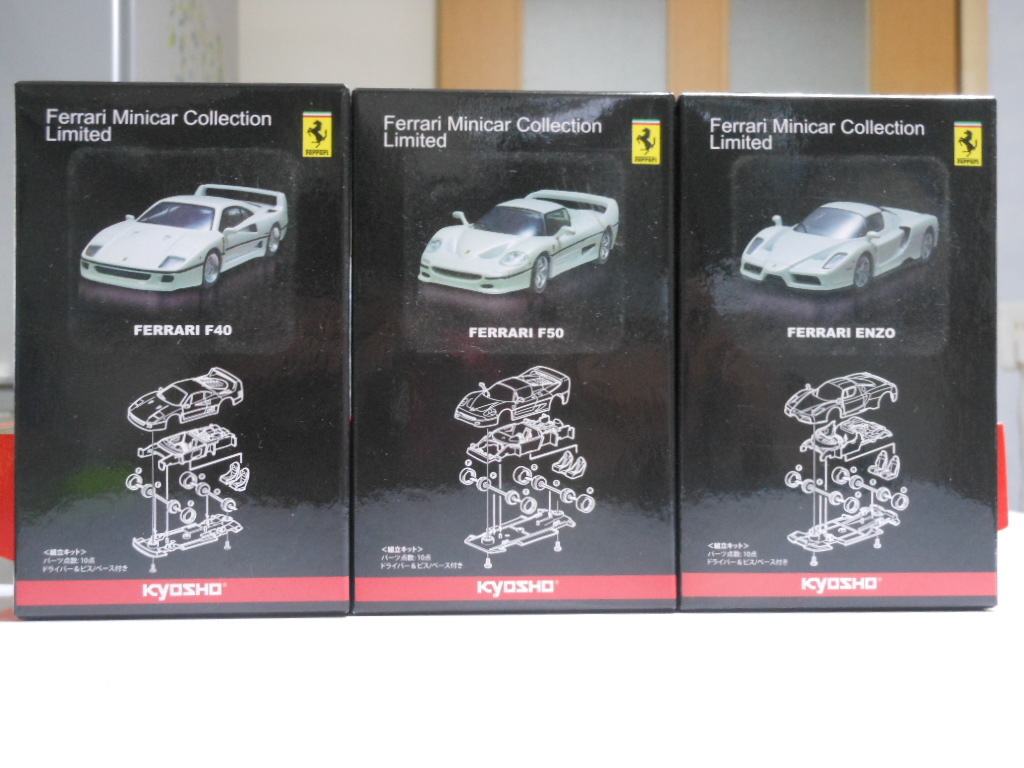 京商サンクス 1/64フェラーリミニカーコレクションリミテッド30周年 京