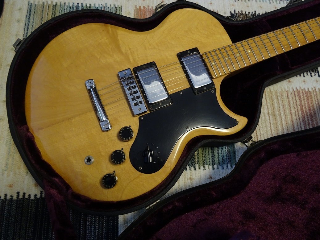 GibsonギブソンL6-S エレキギター ナチュラルカラー ハードケース付き