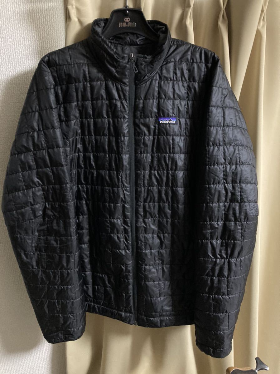 patagonia パタゴニア ナノパフジャケット Lサイズ 黒 ブラック ライトダウン プリマロフト インサレーション
