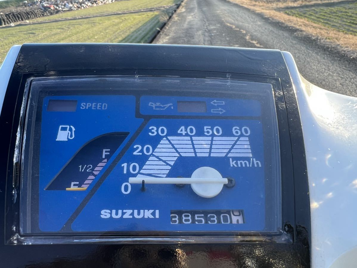 スズキ モレ MOLLeT 実働 即乗り 埼玉発 書付き 原付き スクーター ZX