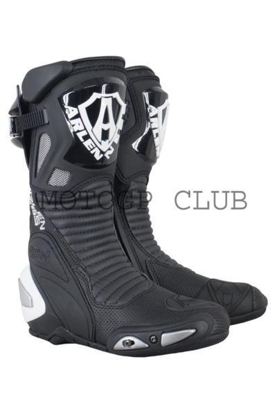 ARLENNESS アレンネス パンチング加工 ハイグレード レーシングブーツ 1436 BK 40サイズ