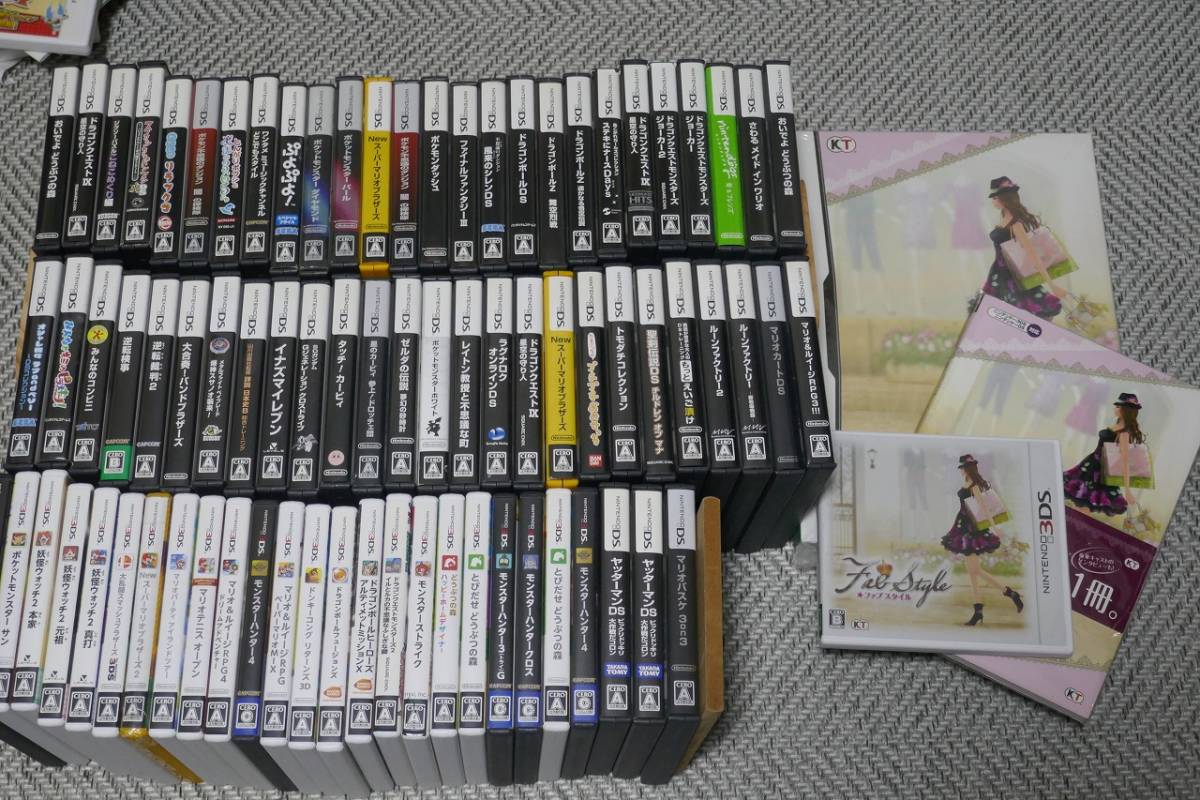 人気SALE，大得価 ニンテンドー ３ＤＳ ＤＳソフト まとめて８０本セット /ジャンク(その他)｜売買されたオークション情報、yahooの商品情報をアーカイブ公開 - オークファン ニンテンドーDSソフト
