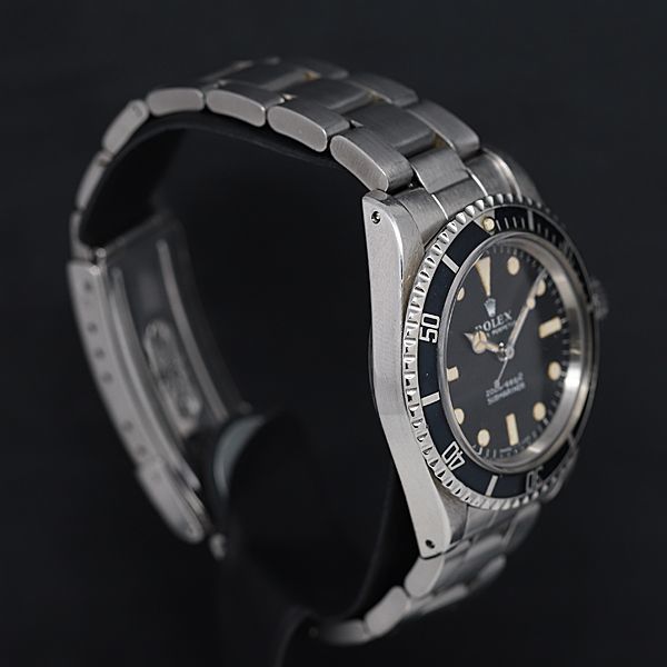 1円 稼働 良品 ロレックス 5513 サブマリーナ オイスターパーペチュアル 黒文字盤 AT/自動巻 メンズ腕時計 KOR ABC2179221