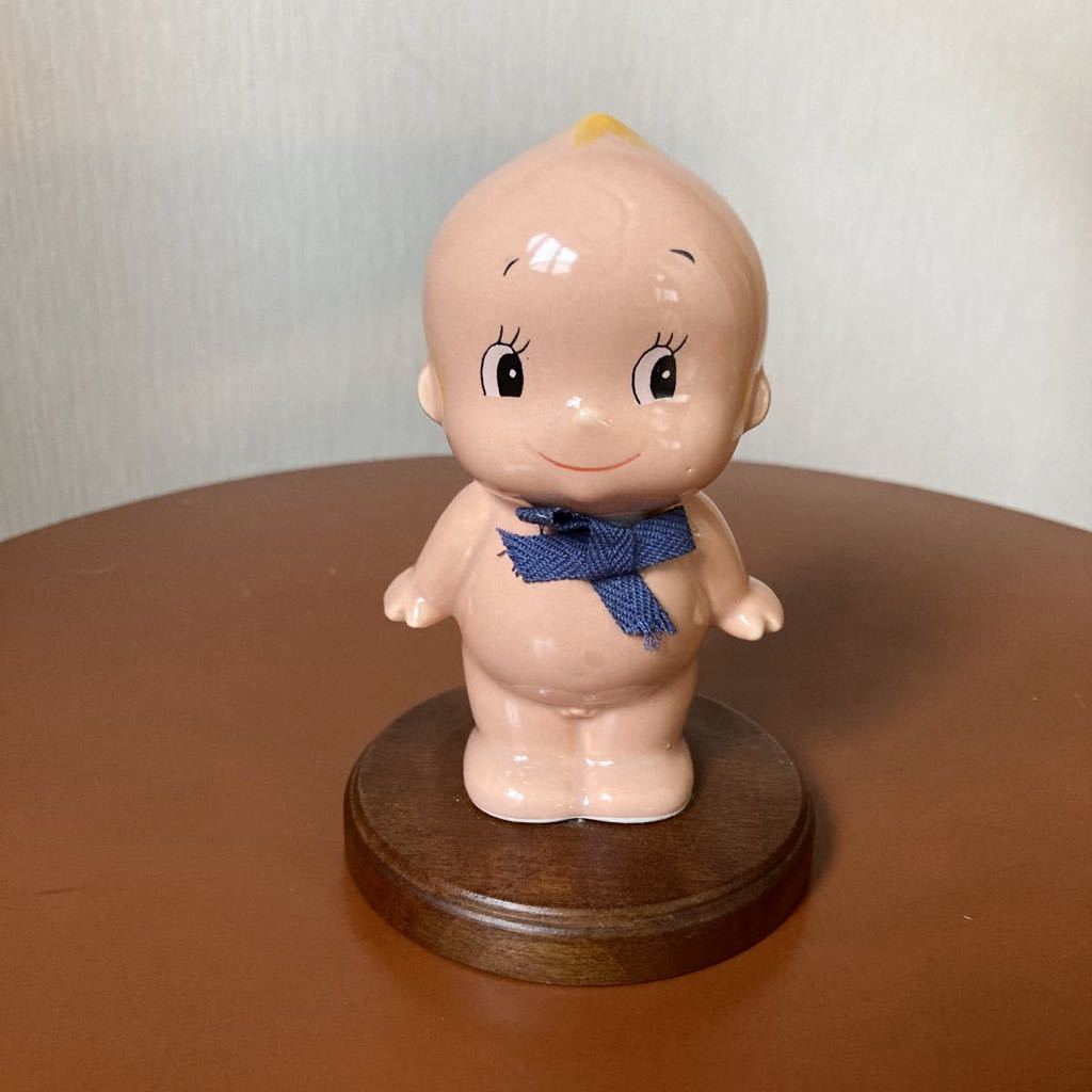 内藤ルネ 陶器製 キューピー 貯金箱 LOVE SPACE with RUNE 置物 レア