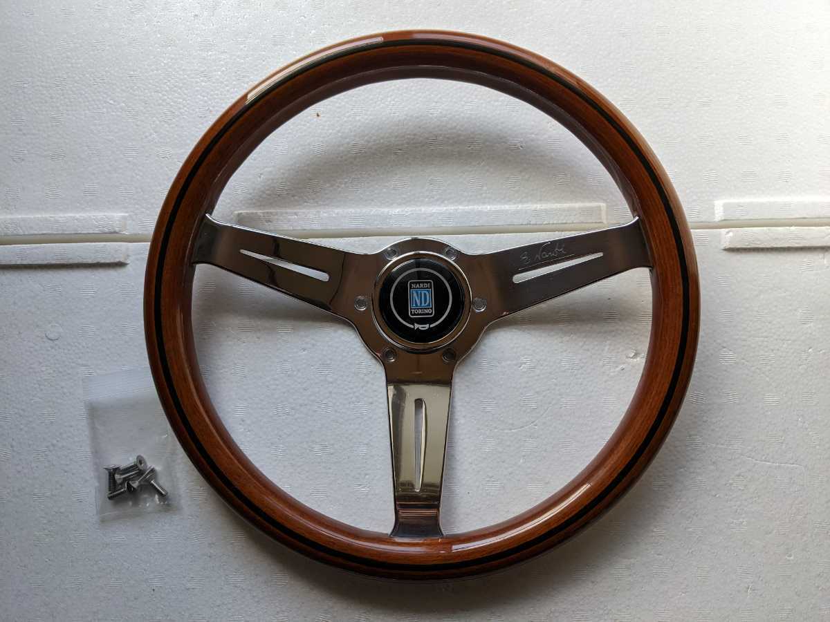 ウッドステアリング 希少NARDI 当時物 32.5パイ NARDI メルカリ