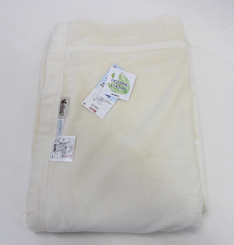 西川　オーガニックコットン綿毛布！未使用