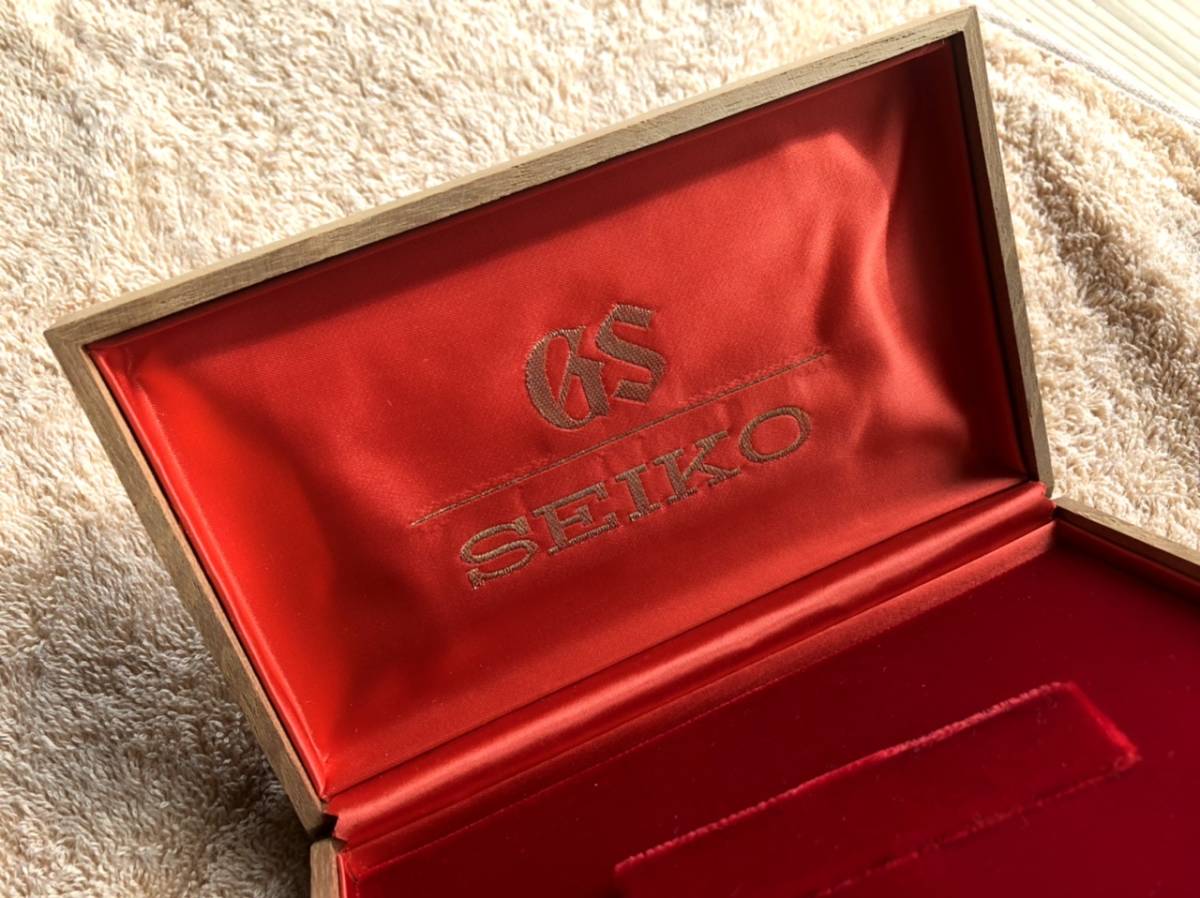 グランドセイコー 腕時計 空箱 ウォッチケース 木箱 GS Seiko Grand