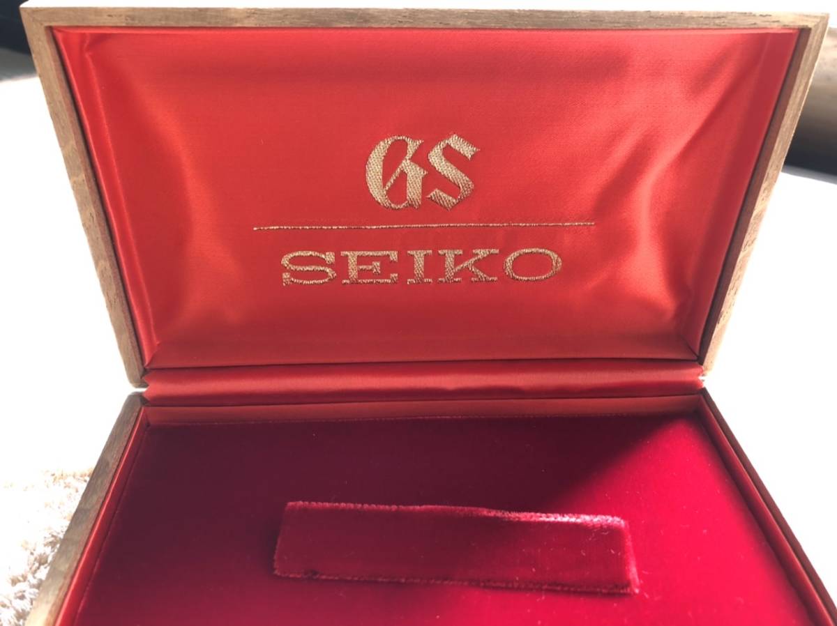 グランドセイコー 腕時計 空箱 ウォッチケース 木箱 GS Seiko Grand