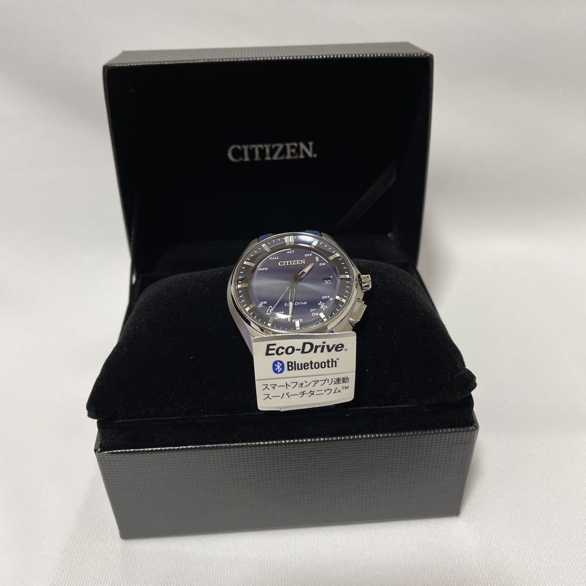 シチズン Bluetooth W410-S119758エコ・ドライブ 中古 美品