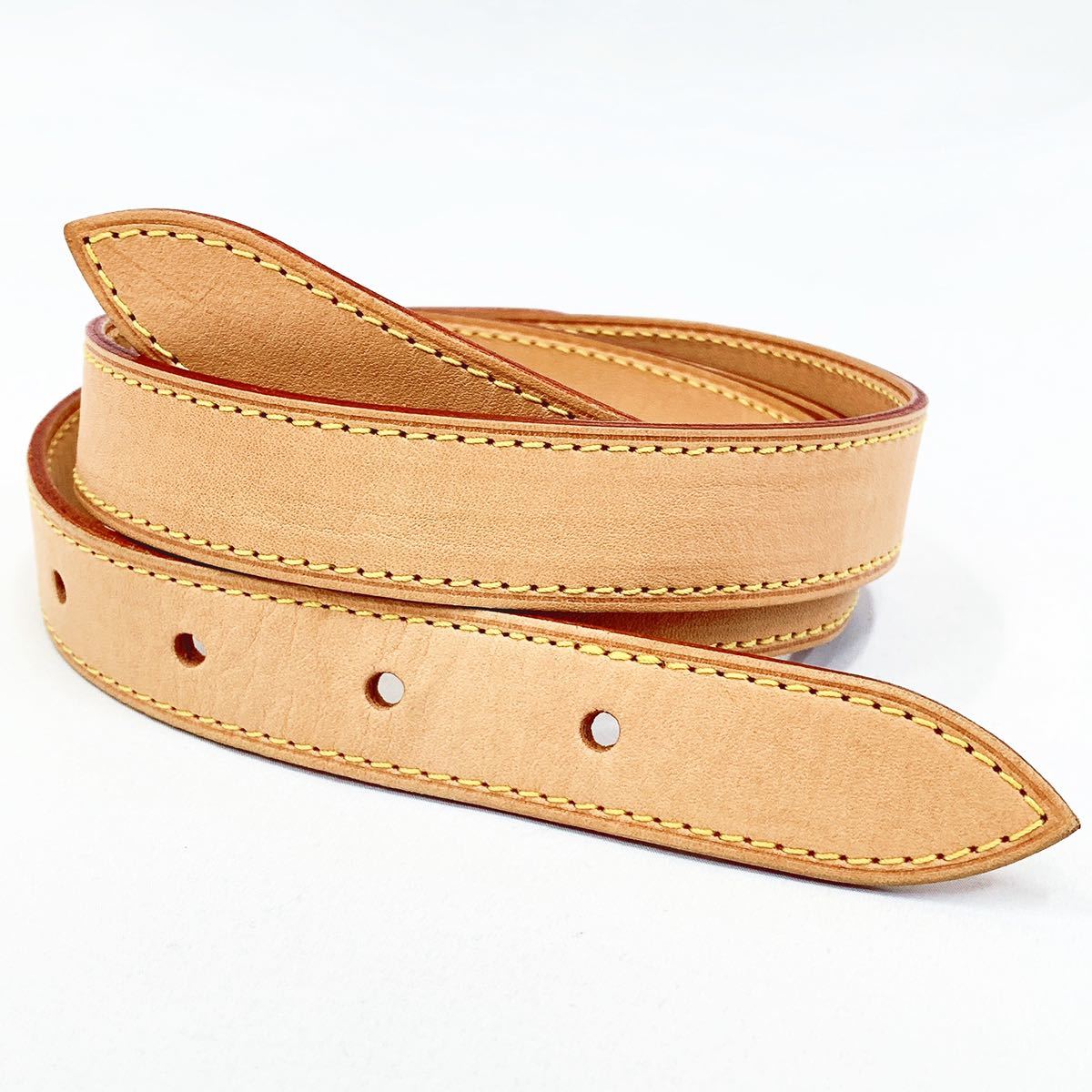 美品 LOUIS VUITTON ルイヴィトン ヌメ革 ショルダーストラップ 2.5cm