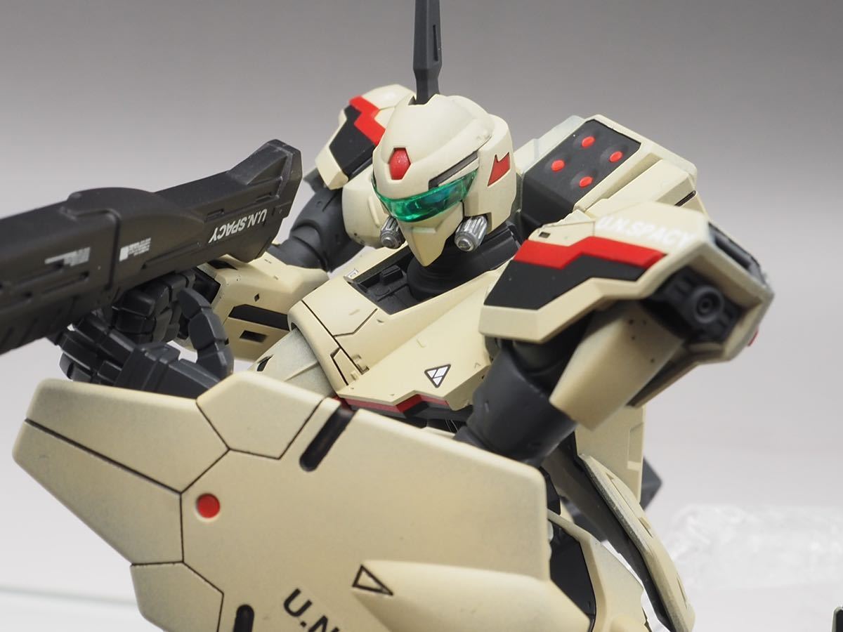 HG 1/100 YF-19 マクロス 完成品 全塗装 プラモデル グラデーション 