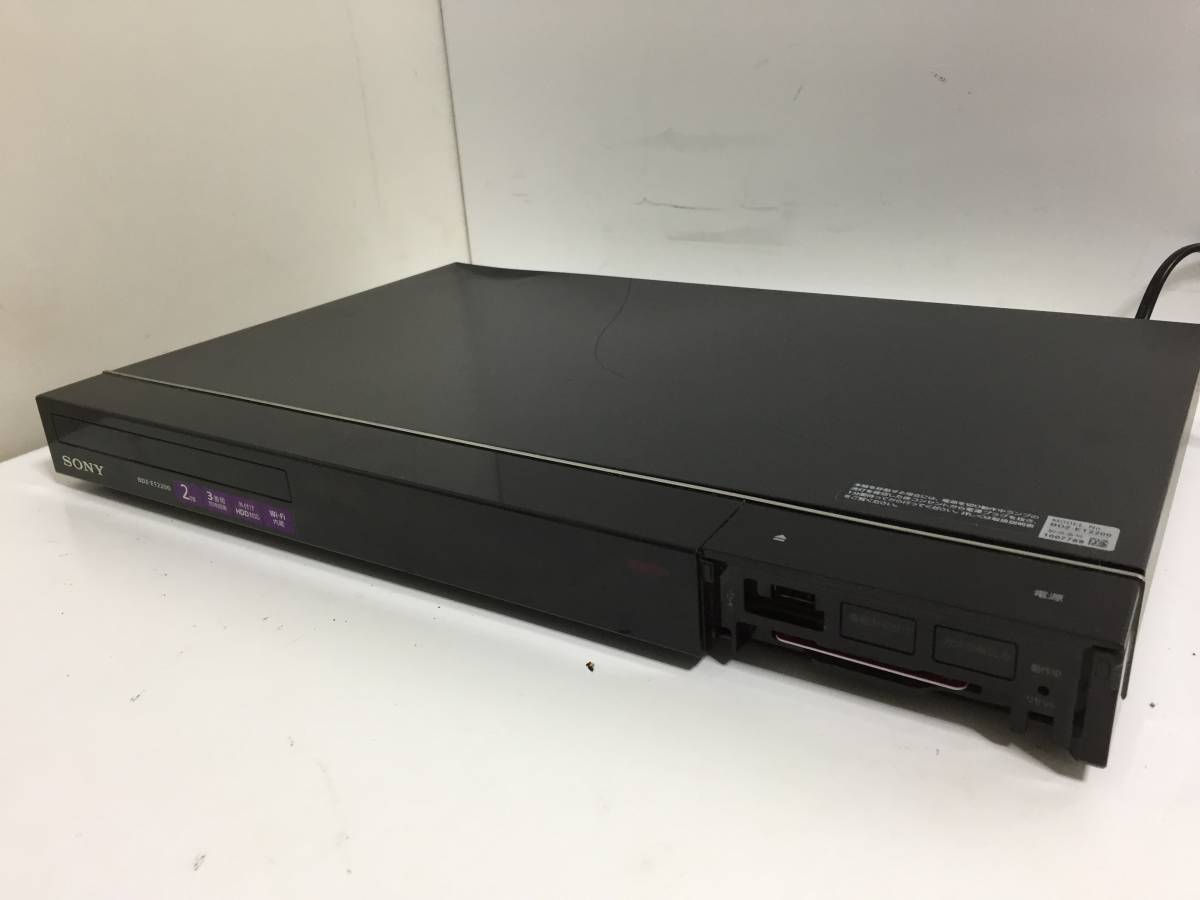 △SONY ブルーレイレコーダー BDZ-ET2200 ジャンク品 映像機器 ソニー