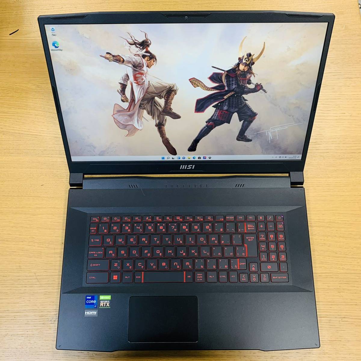 MSI Katana GF76 12UGS Core i7 12700H 16GB 1TB SSD RTX3070Ti ノート 