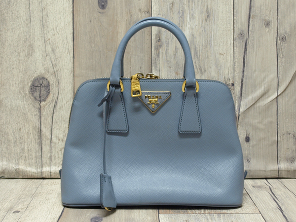 PRADA◇プラダ・ハンドバッグ SAFFIANO LUXサフィアーノレザー◇ライト
