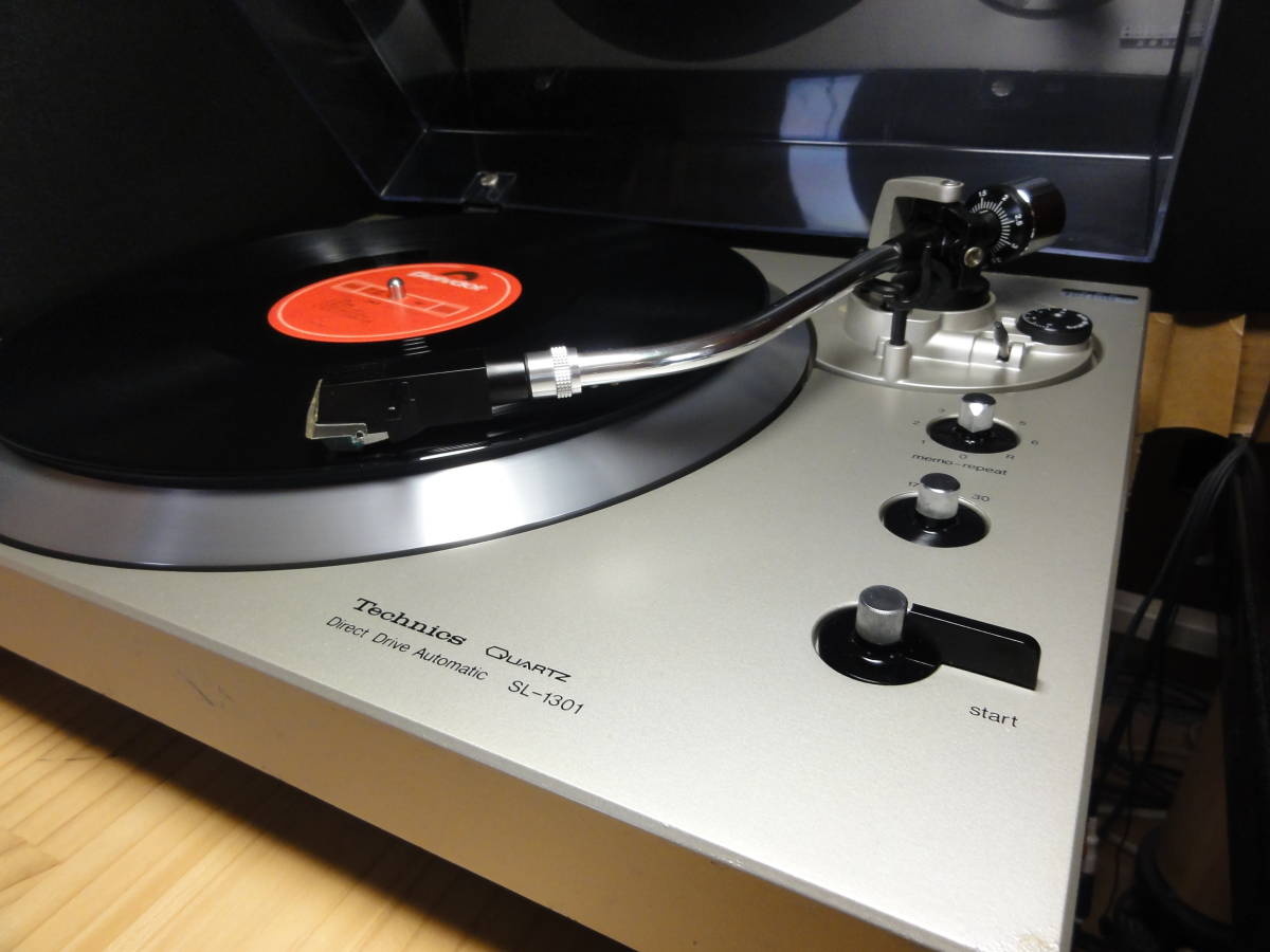 Technics SL-1301 クオーツD.D.フルオートレコードプレーヤー中古 新品 