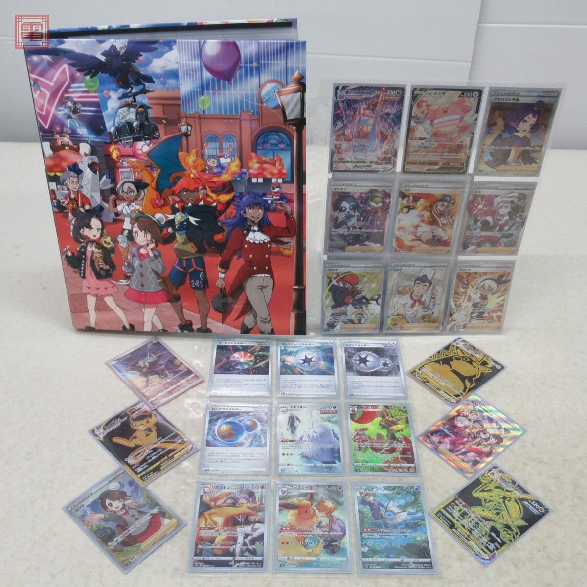 ポケモンカード VMAXクライマックス 全285種コンプセット 公式バインダー・スリーブ付 ユウリ ガラルの仲間たち アセロラの予感 Vクラ【20