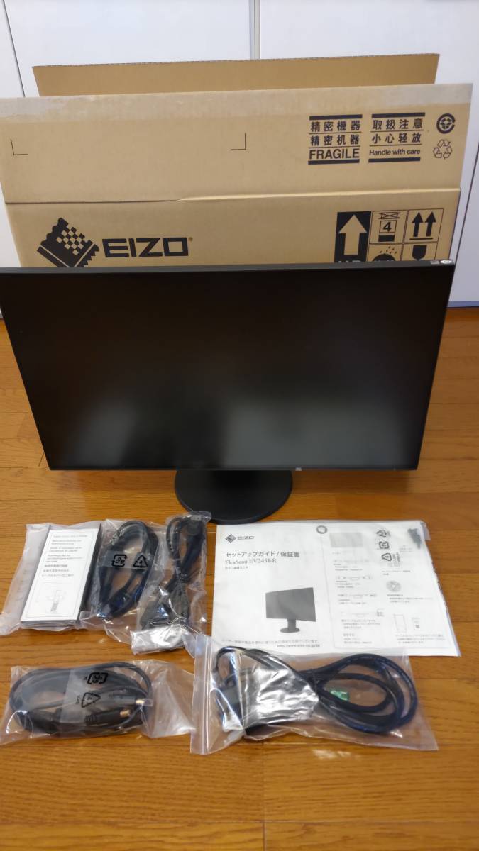 爆買い，定番人気 EIZO FlexScan EV2451-RBK 23.8型 解像度1920x1080(23インチ～)｜売買されたオークション情報、yahooの商品情報をアーカイブ公開 - オークファン 23インチ～