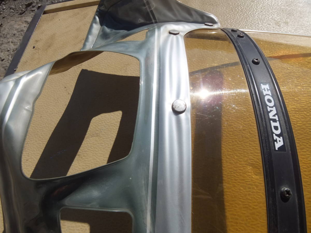 1004S カブ50 カスタム 風防 純正スクリーン 角目用 スーパーカブ 50 