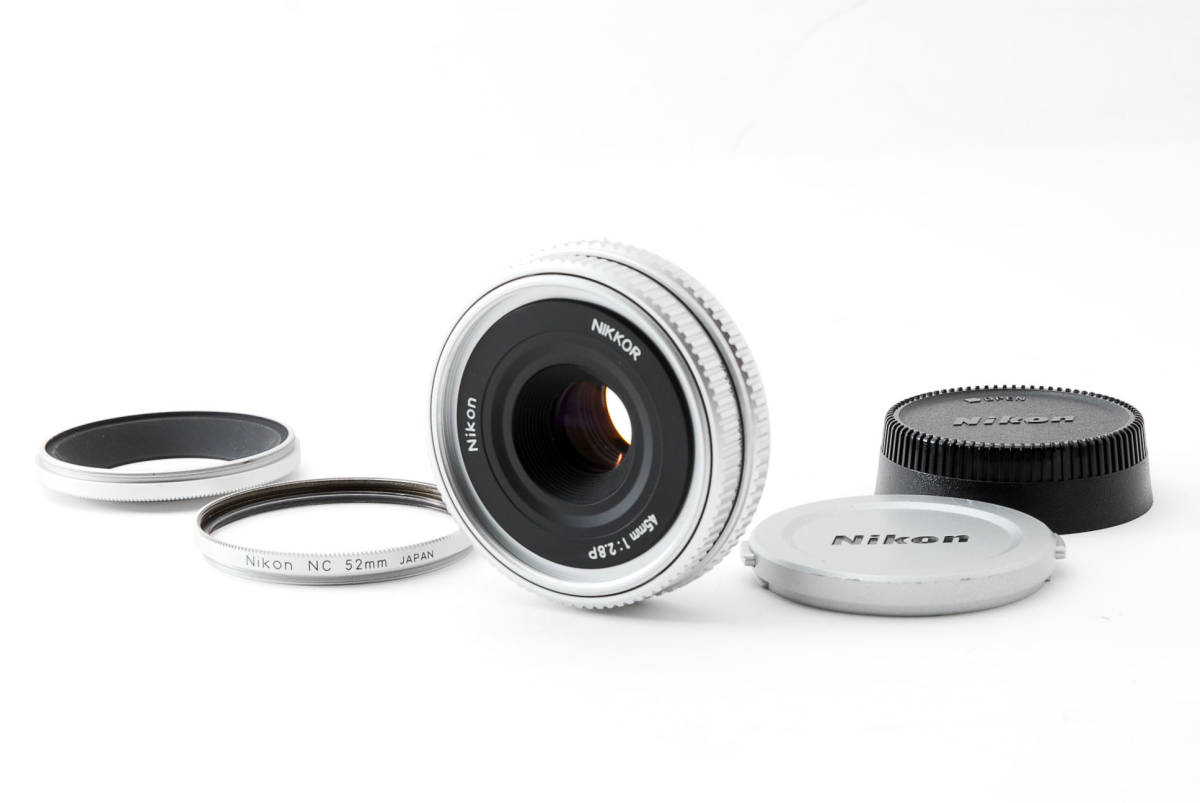 ★極上美品★ニコン NIKON Ai-S NIKKOR 45mm F2.8P #8187