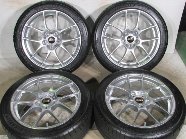 ☆BBS■RF505■ビービーエスアールエフ■FORGED/鍛造■225/45R17■112-5H/17-7.5J/+45■MICHELIN■パイロットスポーツ4■VWゴルフ8.7.6.5等