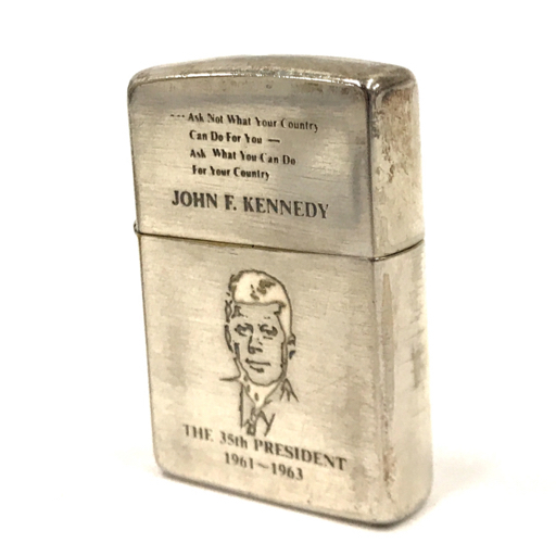 ZIPPO USA製 1961-1963 アメリカ大統領 ジョン・F・ケネディ オイル