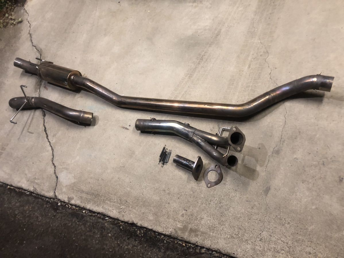 J'S RACINGEP3 R304 SUS エキゾーストシステム70RR R304-P3-70RR ジェイズレーシング エキマニ 触媒 ...