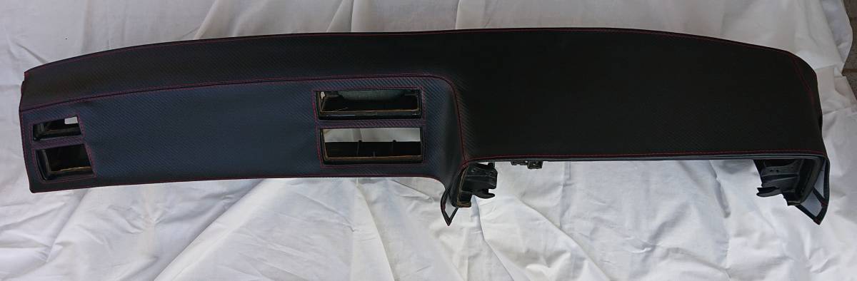 AE86　カーボン調合皮レザー　ダッシュボードカバー　ダッシュマット