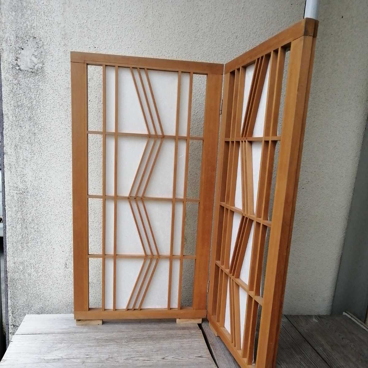 パーテーション 和風 屏風 完成品 3⁄4連 室内 衝立 パーティション