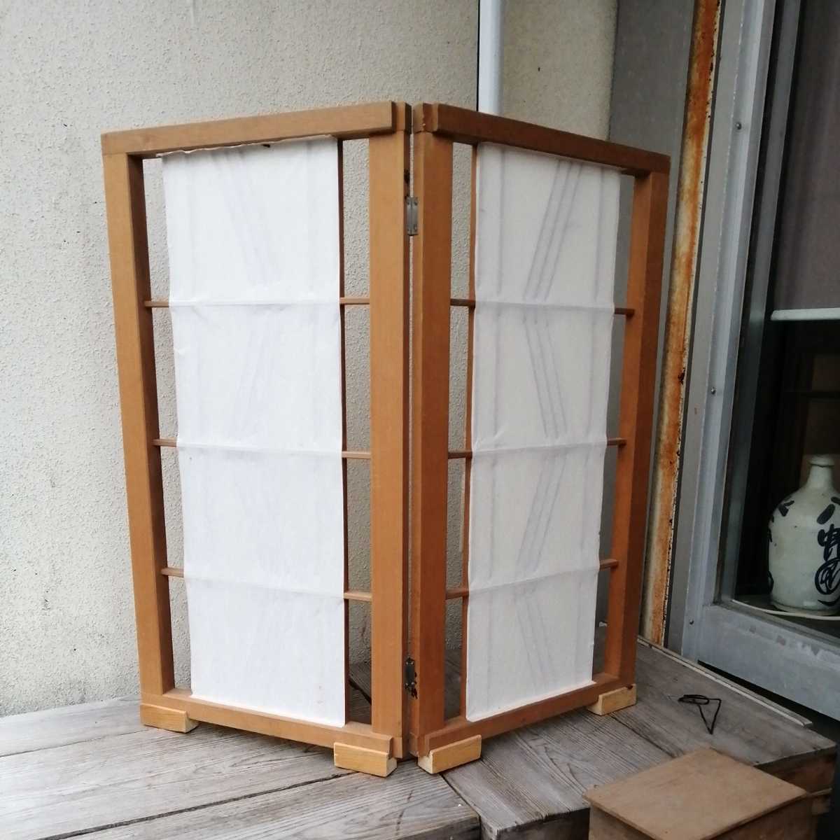 パーテーション 和風 屏風 完成品 3⁄4連 室内 衝立 パーティション