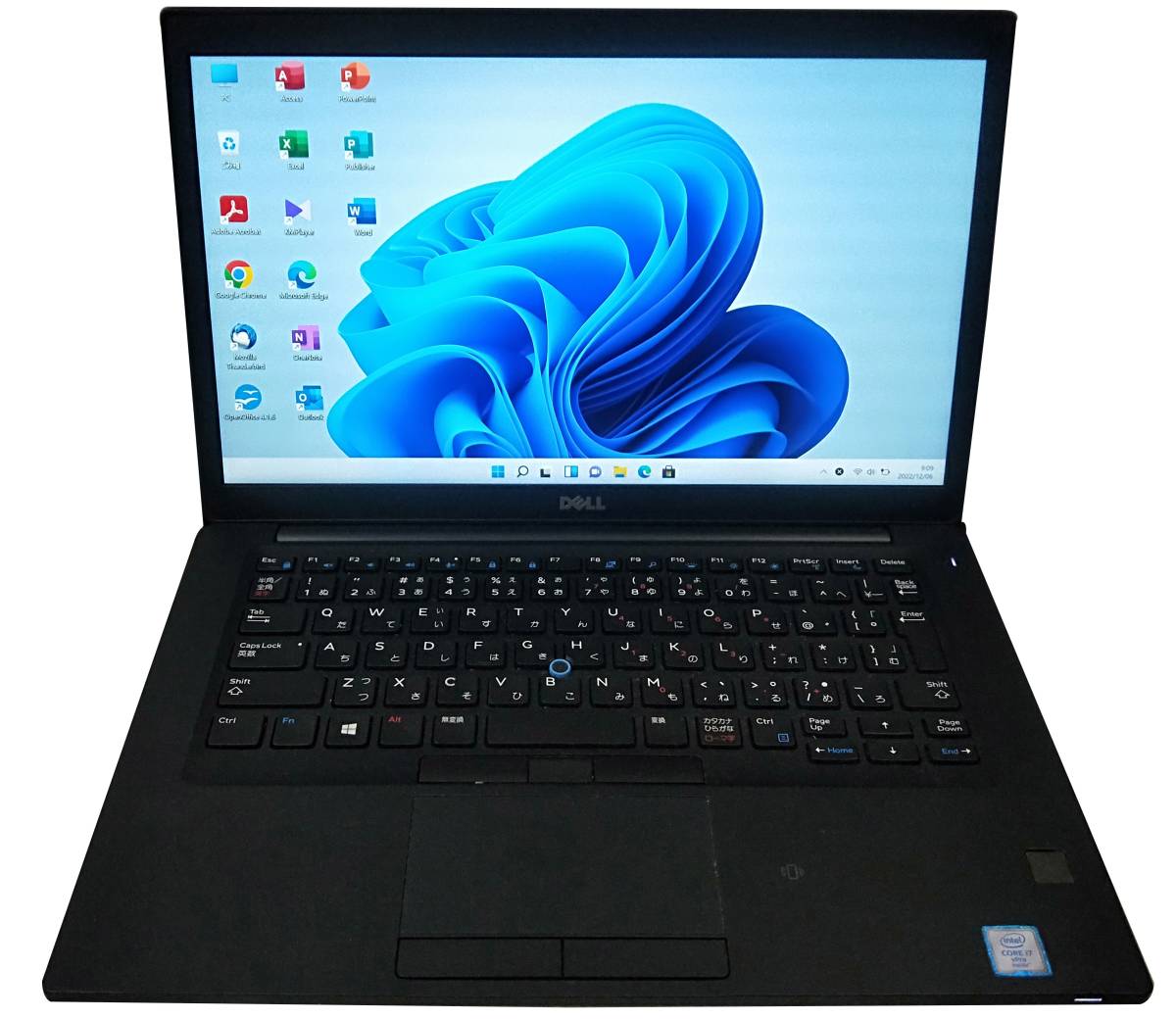 ★【驚速 DELL　Latitude 7480 i7-6600U 2.6GHz x4+16GB+SSD256GB 14インチノートPC】Win11+Office2021/WEBカメラ/1920x1080■C120601