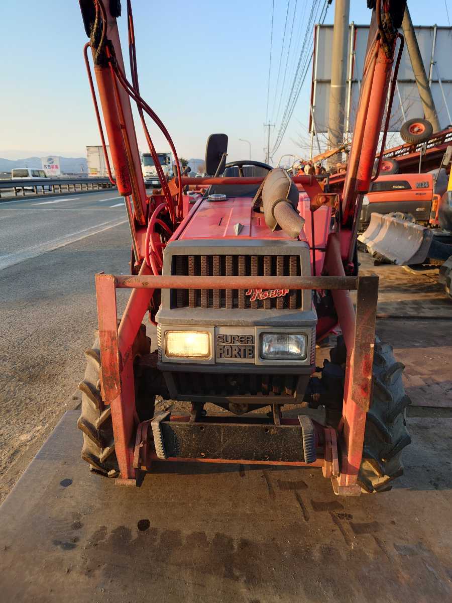 福岡発 トラクター ヤンマー FX22D フロントローダー付き 4wd パワステ 