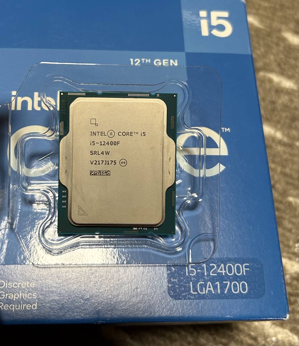 中古 Intel インテル Core i5 12400F - PCパーツ送料 無料 通販