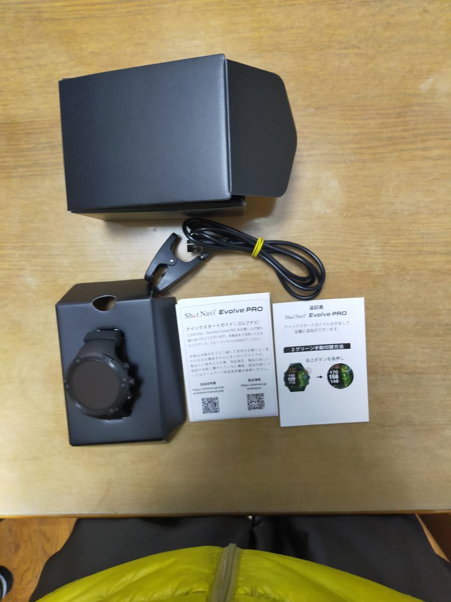 Evolve PRO Navi Shot ショットナビ ◎◎中古 Touch EVOLVE ブラック