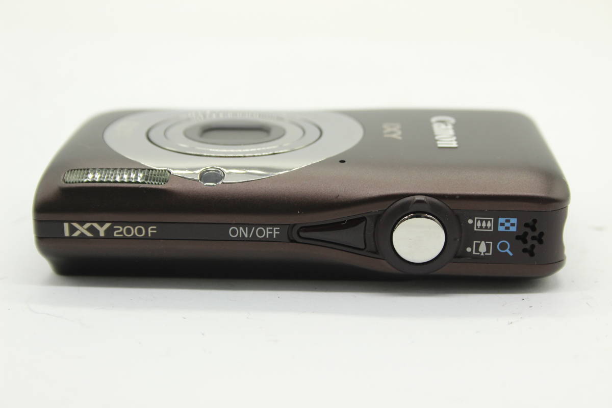 新作，人気 【返品保証】 キャノン Canon IXY 200F ブラウン 4x SD4GB