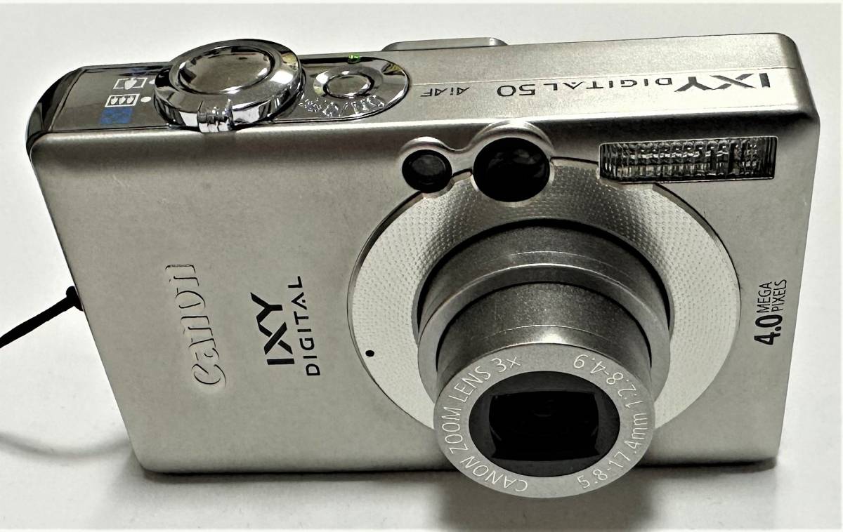 T3452【中古/美品】Canon キャノン IXY DIGITAL 50 PowerShot SD300