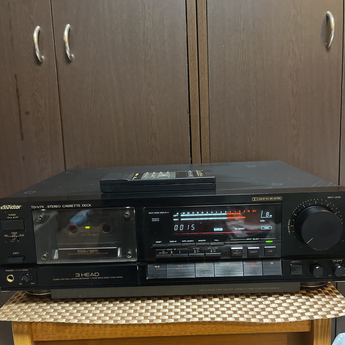 Victor ビクター カセットデッキ TD-V711 3HEAD (完動品動作確認済み