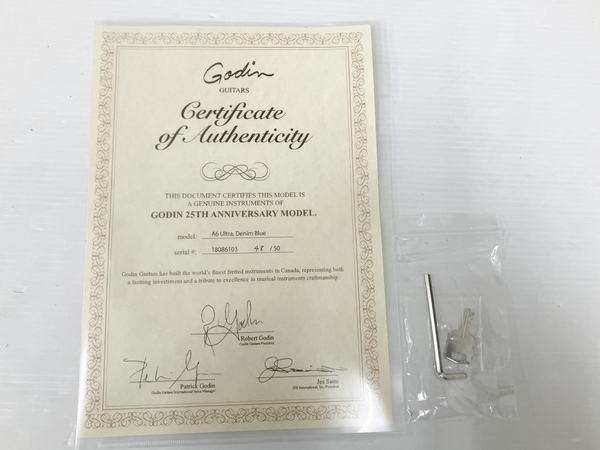 Godin A6 Ultra Denim Blue エレアコ アコースティック ギター ゴダン 中古 美品 O7242387