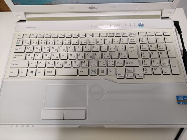 ジャンク】富士通 LIFEBOOK AH53/K FMVA53KWP2 BIOS起動可能