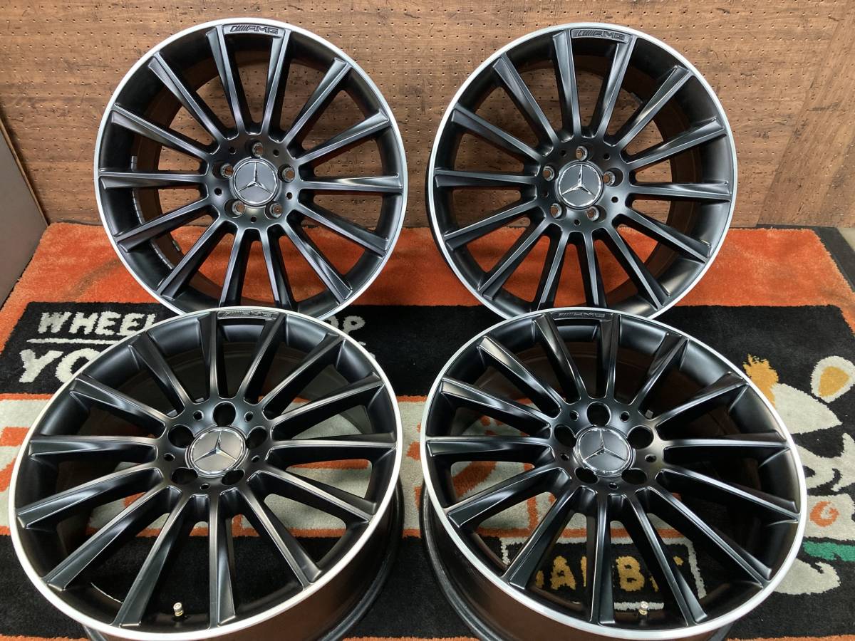 ◇AMG W205 C43 後期 純正◇マルチスポーク 19インチ◇7.5J+33 8.5J+52 