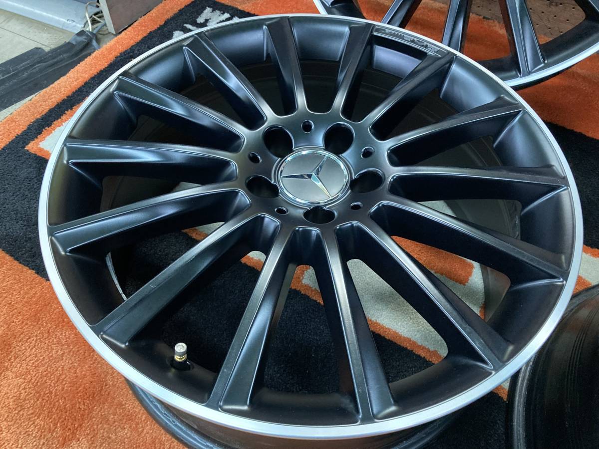 ◇AMG W205 C43 後期 純正◇マルチスポーク 19インチ◇7.5J+33 8.5J+52 