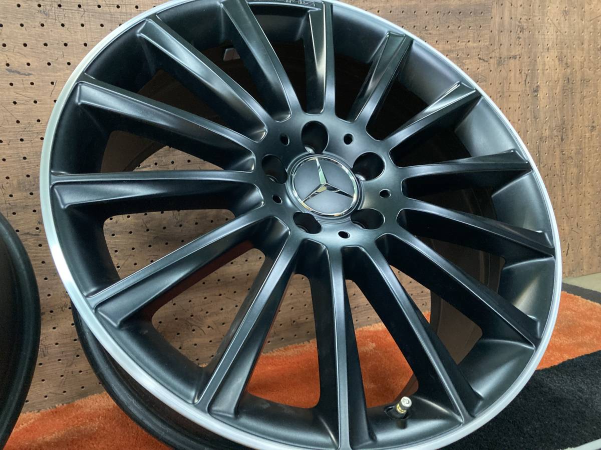 AMG W205 C43 後期 純正 マルチスポーク 19インチ 7.5J+33 8.5J+52 112 