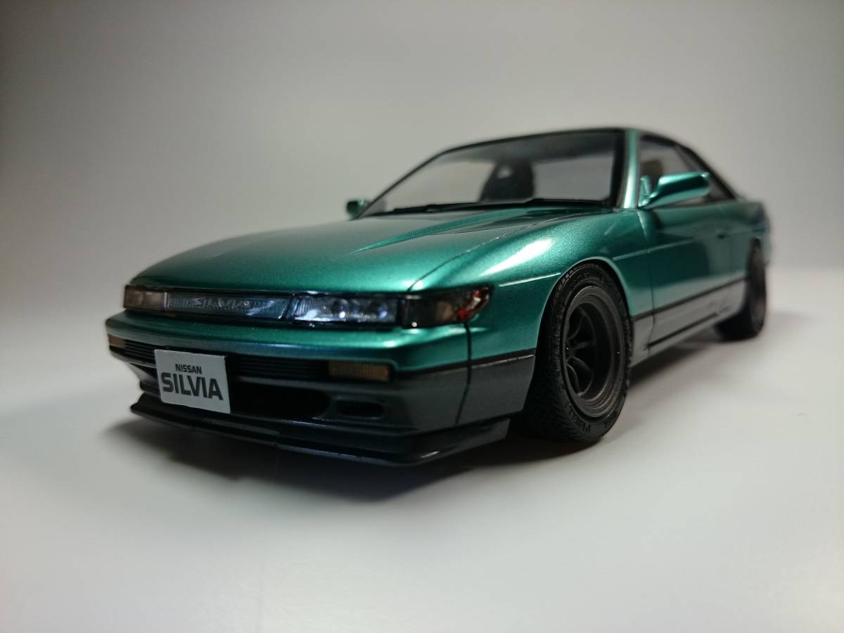 タミヤ 1⁄24 シルビアS13 改造完成品 Yahoo!オークション - 1⁄24