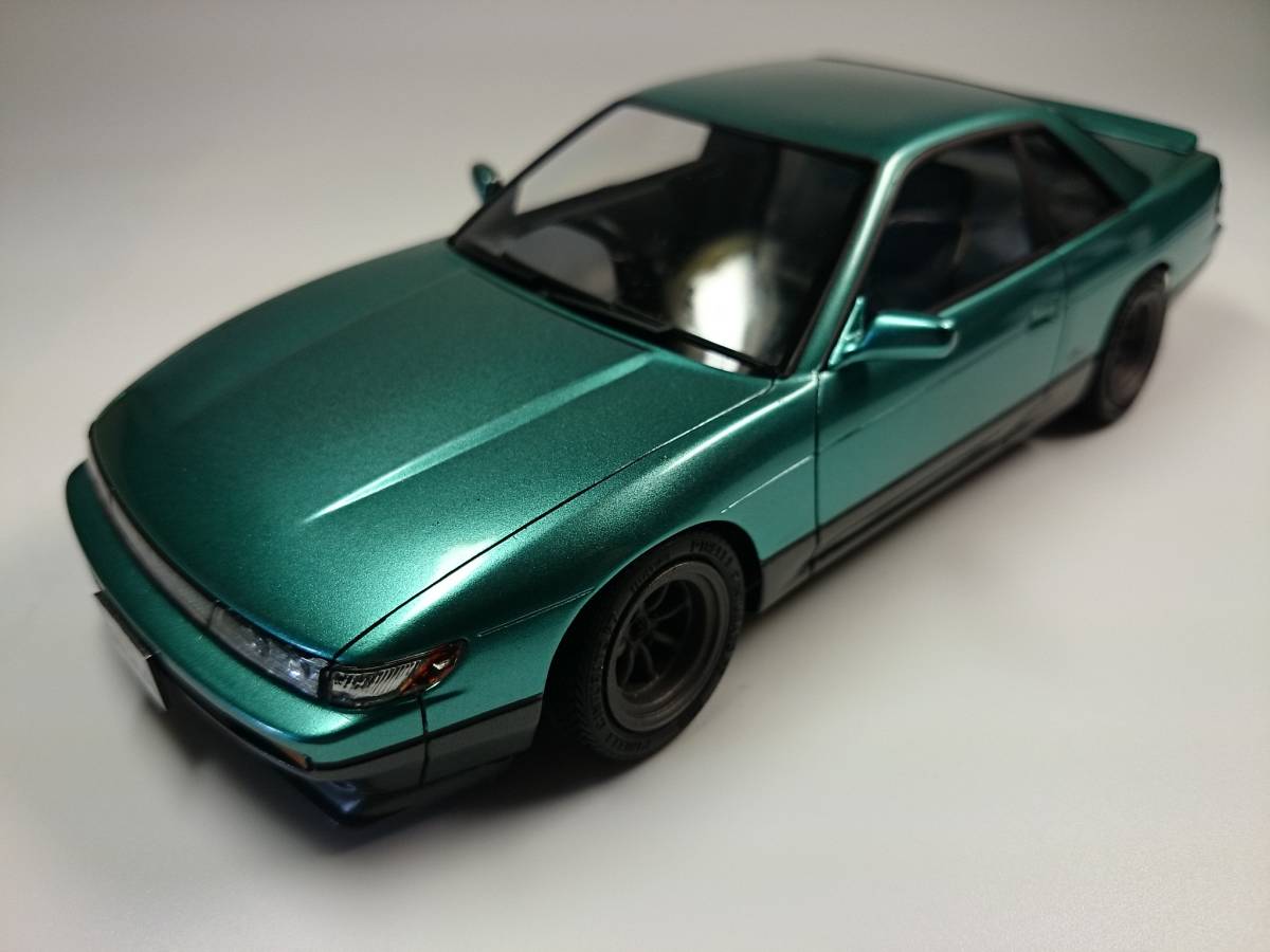 タミヤ 1⁄24 シルビアS13 改造完成品 Yahoo!オークション - 1⁄24