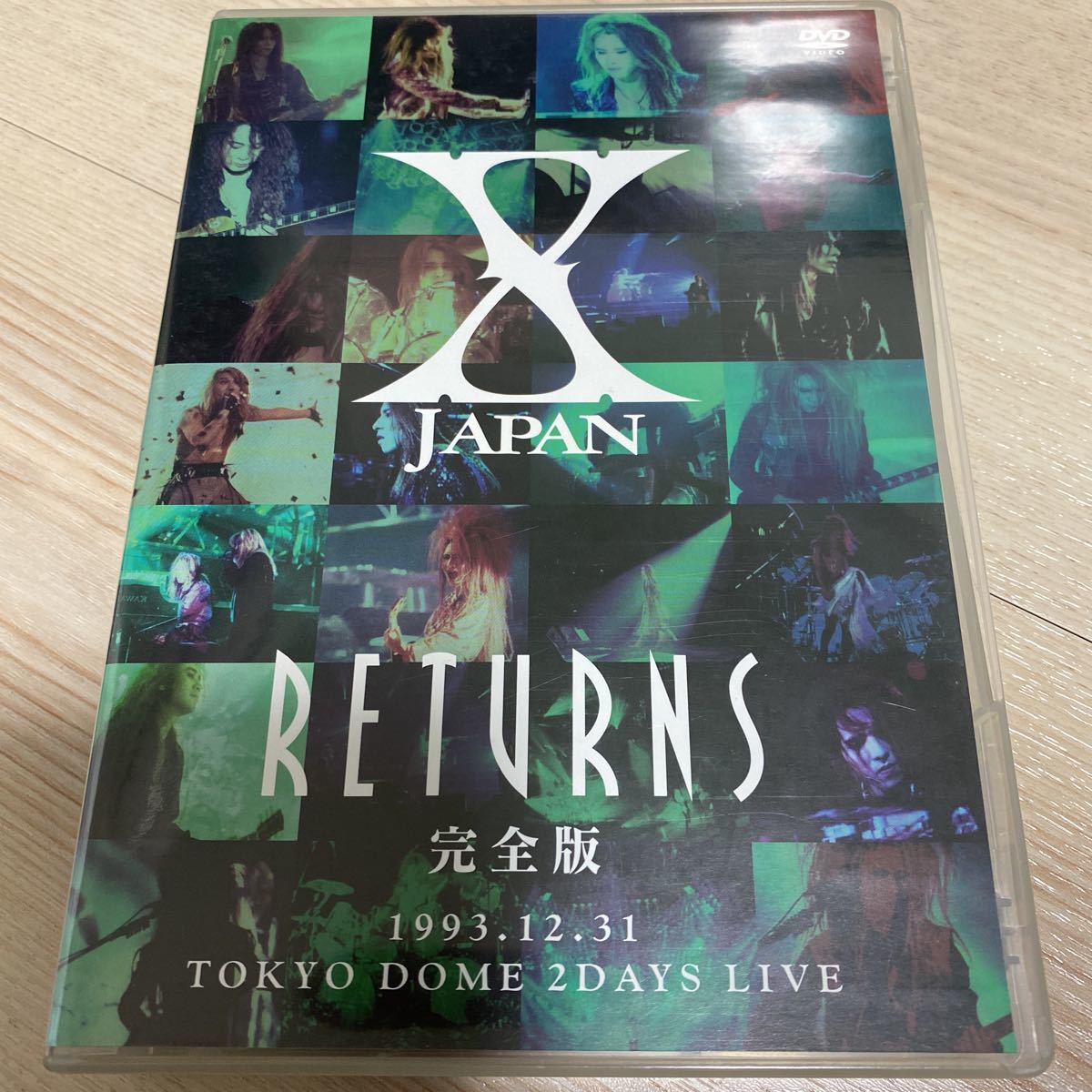 激レアX JAPAN 『RETURNS 』完全版 .: X JAPAN RETURNS