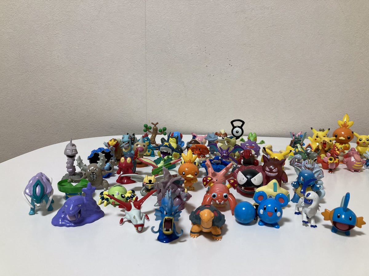 ポケモン指人形 大量セット 透明 クリア 伝説 初代 レア物 多数 