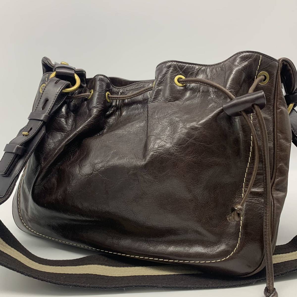 1円 1円 BALLY バリー ショルダーバッグ トレインスポッティング 