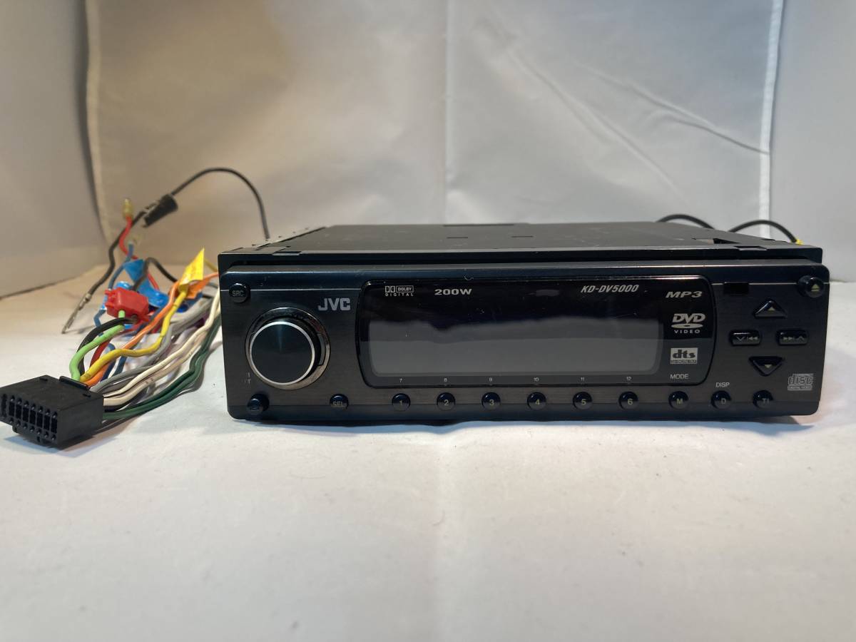 JVC 1DIN DVD⁄CDレシーバー KD-DV5000 24bitDAC